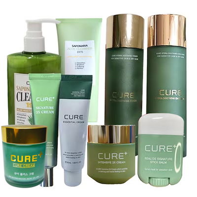 1+1 KIM JEONG MOON ALOE Cure & Aloe ギムジョンムンアロエキ...のサムネイル