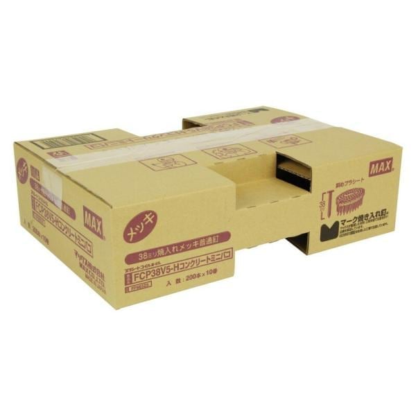 MAX PS連結釘 10巻入ミニハコ FCP38V5－Hコンクリー 電動工具 マックス 釘打ち機 コイルネイル 7,295円