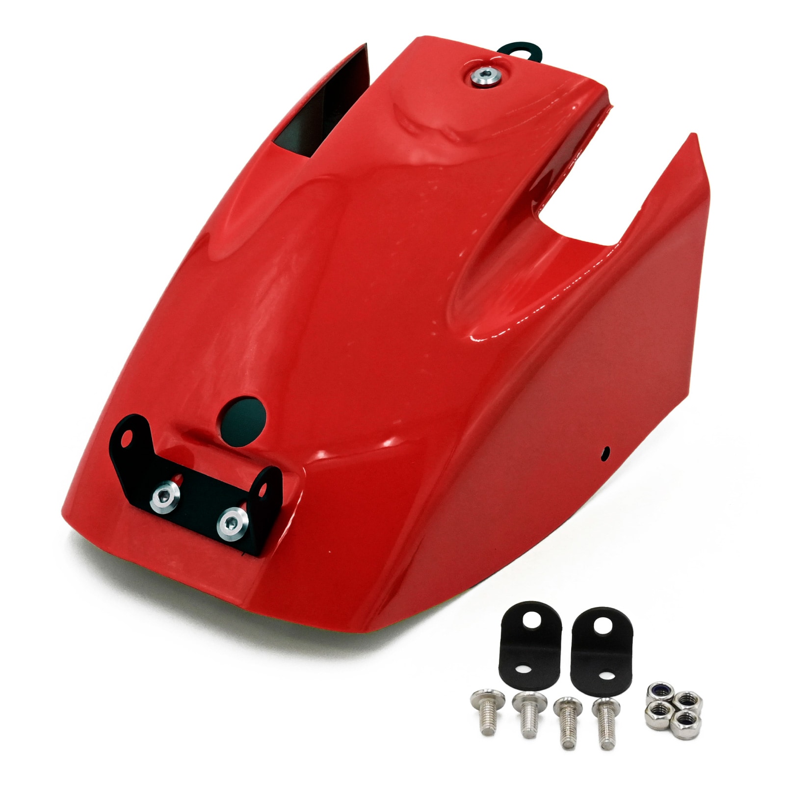 クロスカブ 110 CC110 JA45 JA60 ショート リア フェンダー レッド カスタム パーツ バイク パーツ