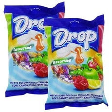 ドロップアソーテッドソフトチューイングキャンディー6味1kg2袋