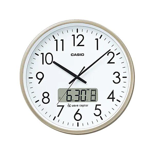 取寄品 正規品 CASIO時計 カシオ 掛け時計 IC-2100J-9JF アナログ 電波時計