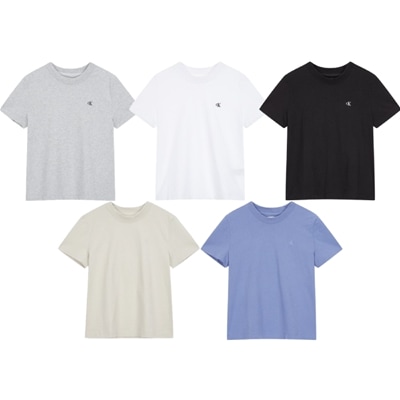 [BTS Jung Kook,KAZUHA 着用]5color 女 リラックスフィット アーカイブ ロゴ 半袖 Tシャツ