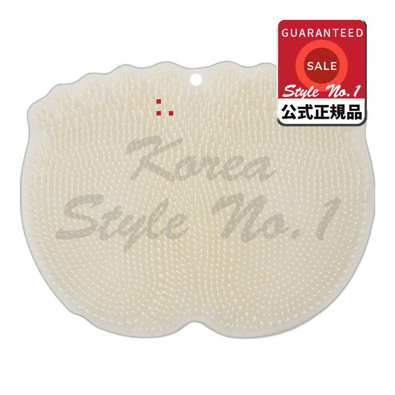 カラーフットブラシマットホワイト325g 4個