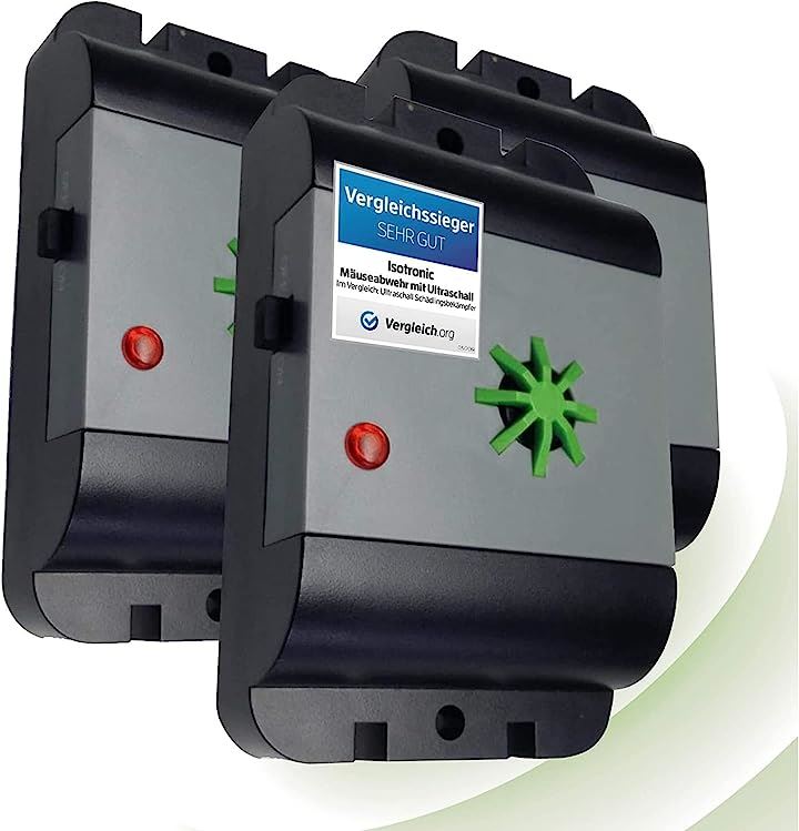 3個入 ネズミ駆除 超音波撃退器 防水 電池式でどこでも設置 吊るせる 有効範囲40m2