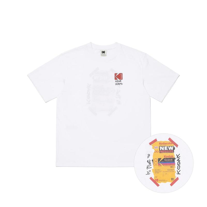 [公式][ヒョン・イェスル作家] モーメンツ エアロクール 半袖Tシャツ WHITE