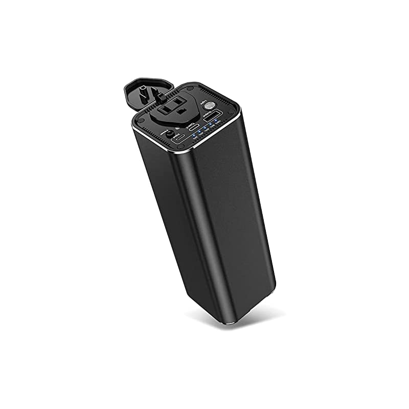 ポータブル電源 31200mAh 予備電源 モバイルバッテリー 急速充電 AC出力 コンセント パソコン バッテリー停電時に 車中泊 電源供給 防災グッズ MacBook/ノートPC 等対応 無停電電