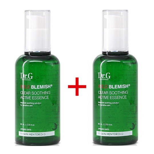 [1+1]レッドブレミッシュクリアスージングアクティブエッセンス, 80mL+80mL美容液