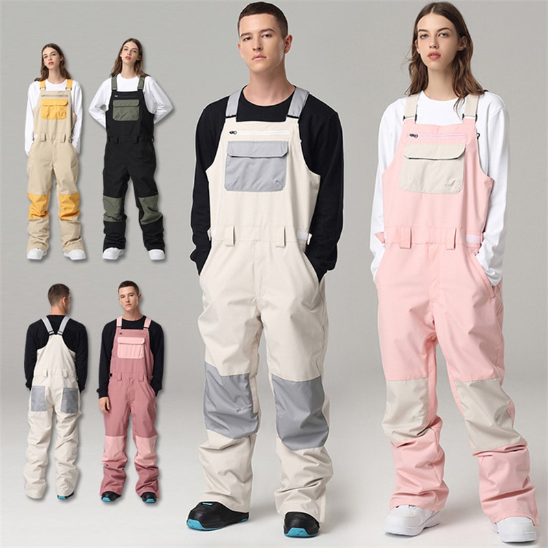 スノーボード ウェア つなぎ ワンピース オールインワン レディース メンズ 2022 2023 耐水10000mmH2O スキーウェア 韓国風 スノボウェア