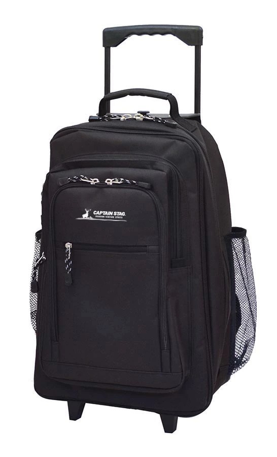キャリー付き リュック キャスター付き2WAYバッグ 33-48L ペットボトル収納ポケット