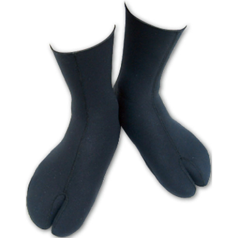 MARSYAS(マーシャス) アウトドア ソックス ネオプレン生地 圧縮 強度 インナーソックス 先割れブーツ 足袋型 (40852)