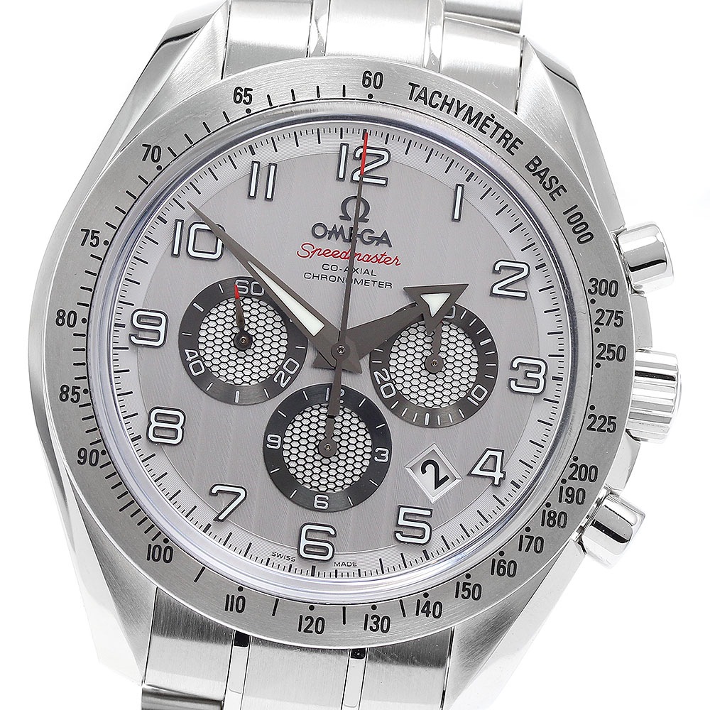 オメガ OMEGA 321.10.44.50.02.001 スピードマスター ブロードアロー クロノグラフ 自動巻き メンズ 美品 保証書付き_901922【中古】 265,005円
