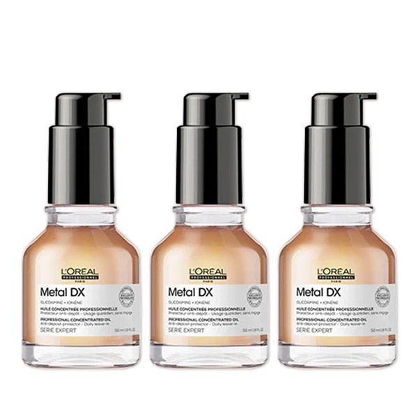 ロレアル メタルDX コンセントレイティッド オイル 50mL 3個 セット