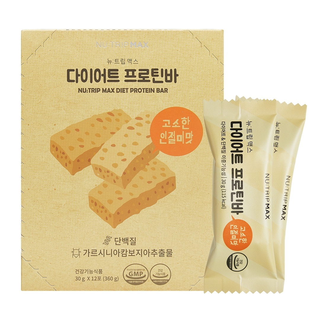 ニュートリップマックス ダイエット プロテインバー 30g x 12p
