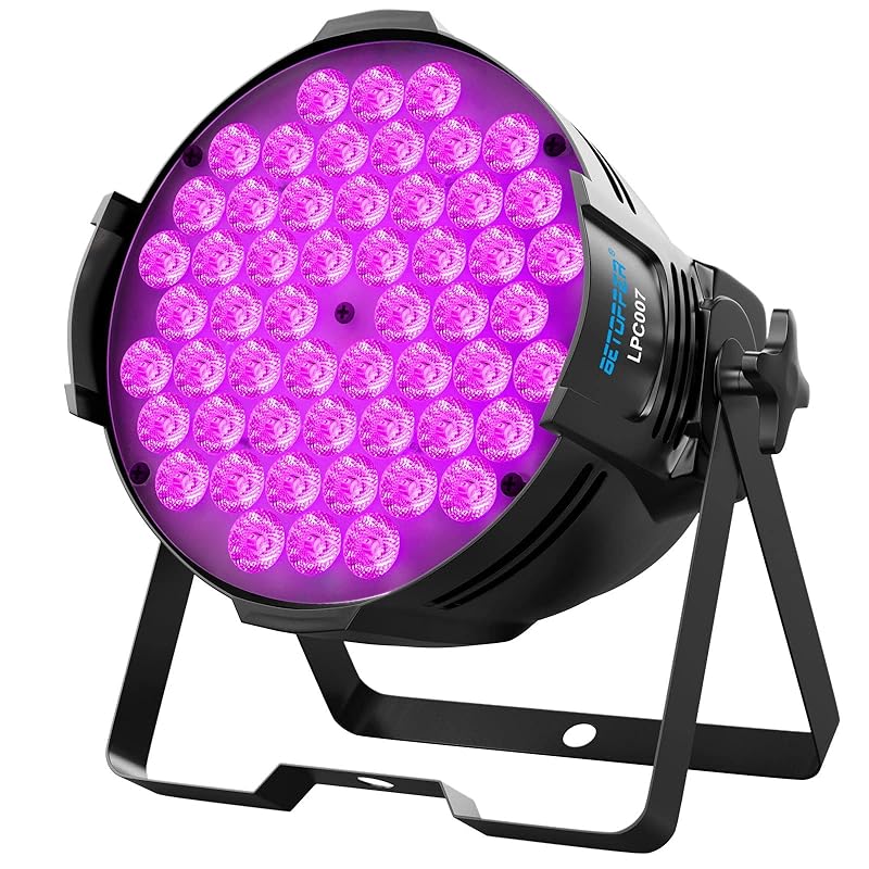 BETOPPER ディスコライト LPC007 54x3W RGB LED 舞台照明 6色変換ステージライト ステージ照明 DMX512 3/7CH パーティライト スポットライト DJ disco