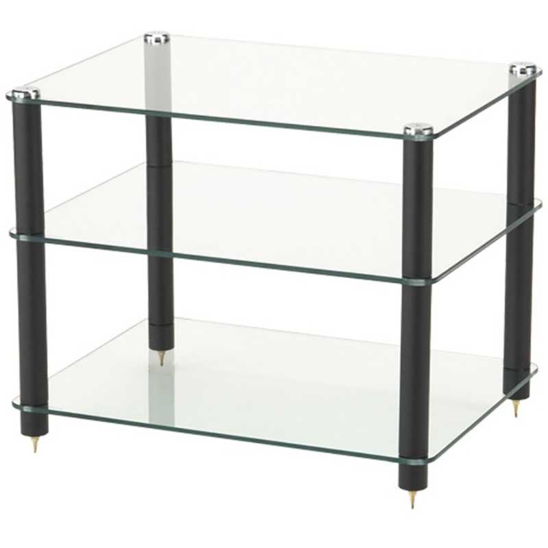 SOUNDMAGIC　オーディオラック（3段合わせガラスラック）　XT03GB　XT03GB