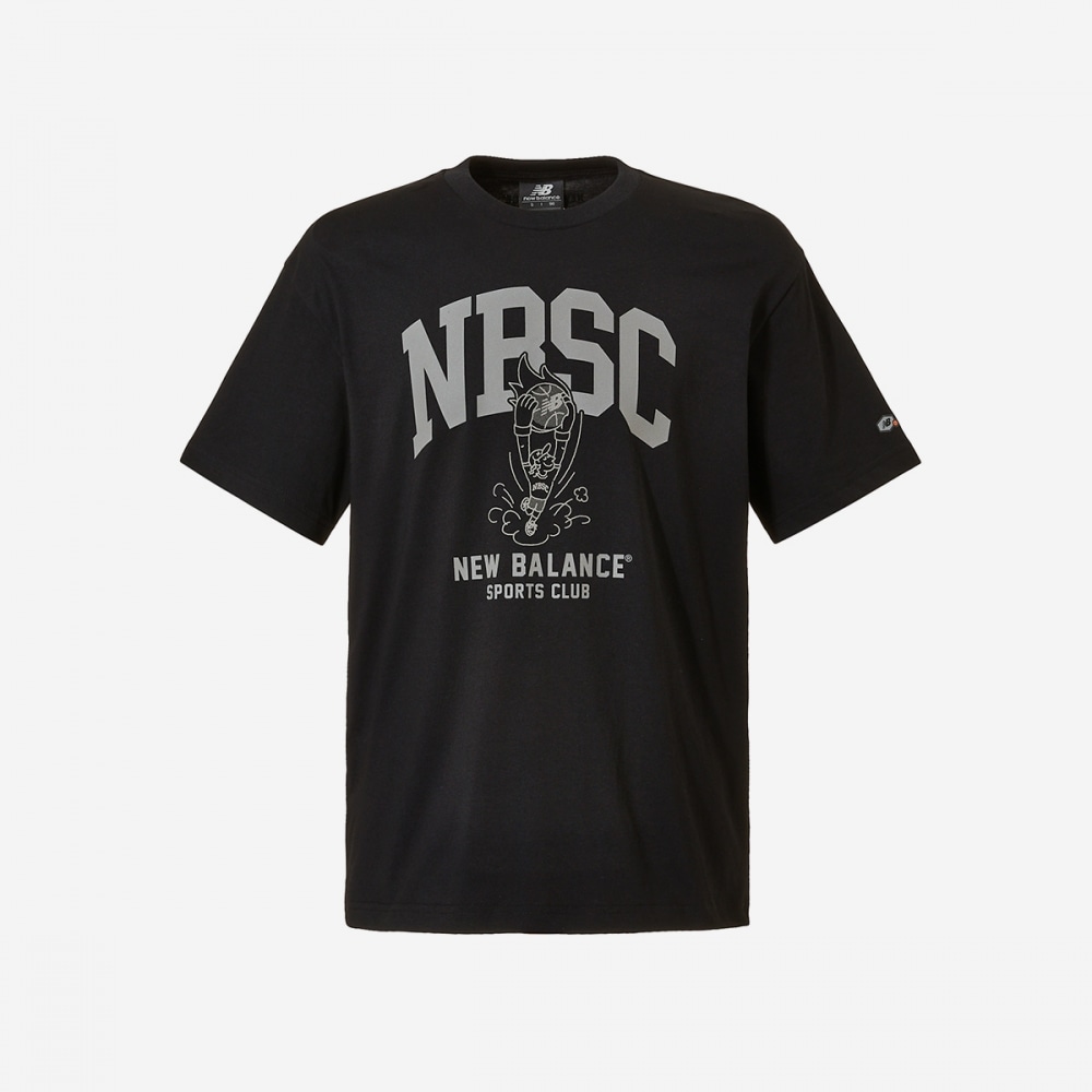 ニューバランス バスケットボールグラフィック半袖T NBNEFB1533-(19)Black 6,910円