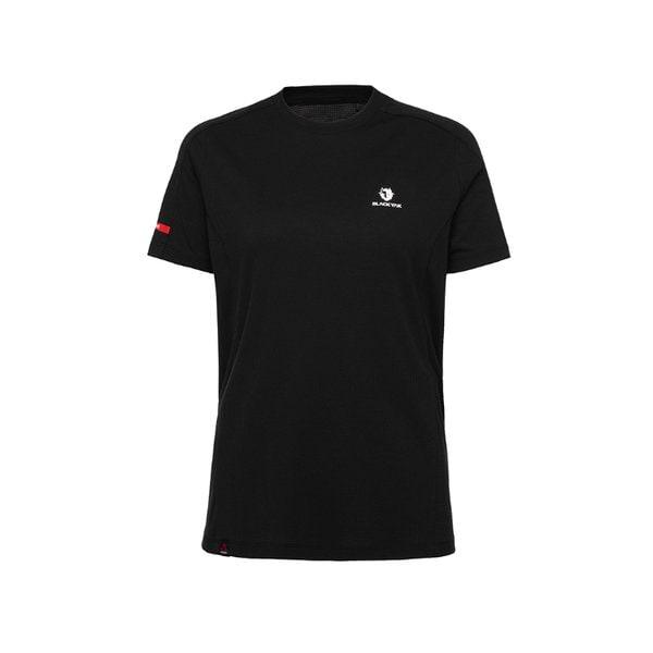 ブラックヤク女性ポーラテックデルタ半袖Tシャツ2 BLACK 1BYRTMV503BK