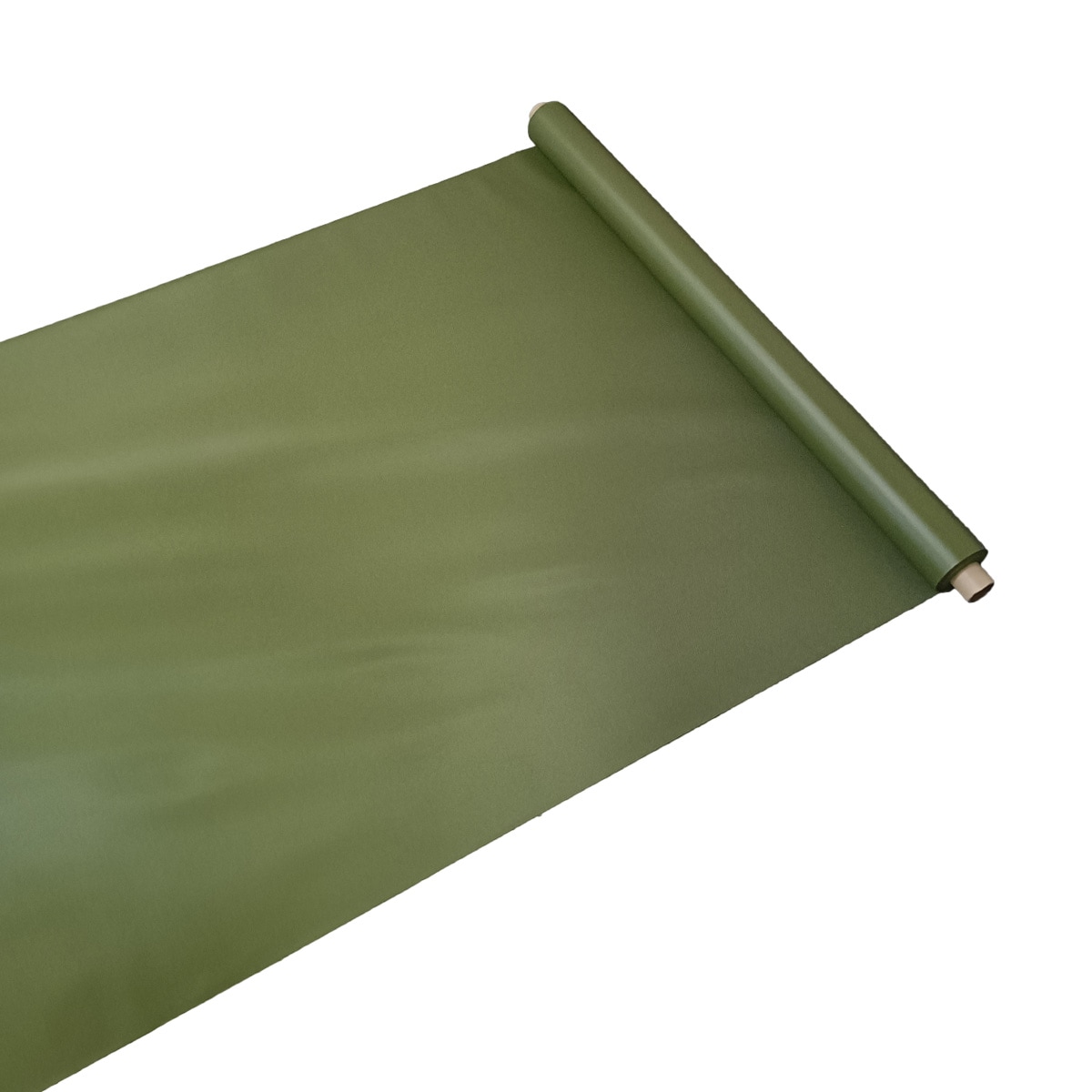 フロアシート 0.5ｍｍ×1×30ｍ モスグリーン 塩ビ養生シート 体育館シート イベントシート 難燃性