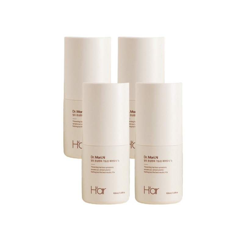 ハアルドクターモリエン 頭皮ヘアトニック セルフケア 残頭アンプル 100ml, 4box