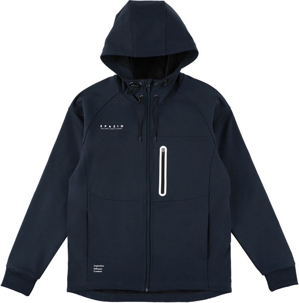 Spazio スパッツィオ スパッチオ 裏シャギーボンディングジップアップパーカー フットサル ウインドジャケット TP0639-21
