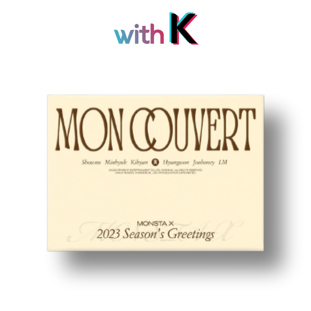 [Starship.特典] MONSTA X - 2023 Seasons Greetings [MON COUVERT] (Desk Calendar ver.) 4,367円