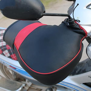 KIMバイク用 ハンドルカバー バイク用手袋 カバー 厚手 メンズ レディース 男女兼用 保温 防寒