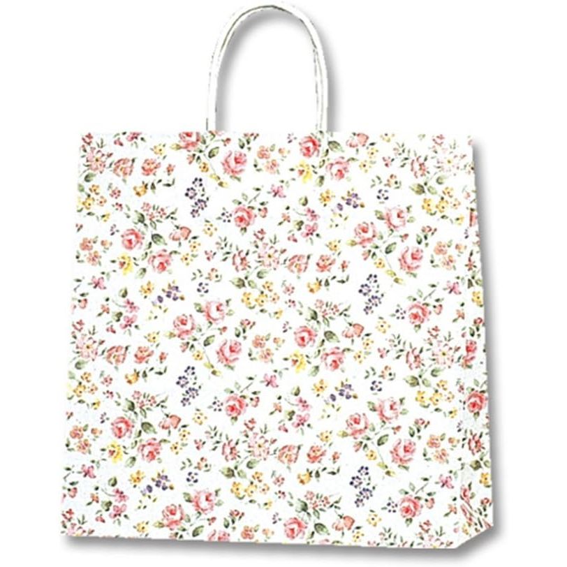 （まとめ買い）シモジマ HEIKO 手提げ紙袋 25チャームバッグ 25CB 3才 ロマネスク 50枚 幅320xマチ115x高310mm 003256100 [x3セット]