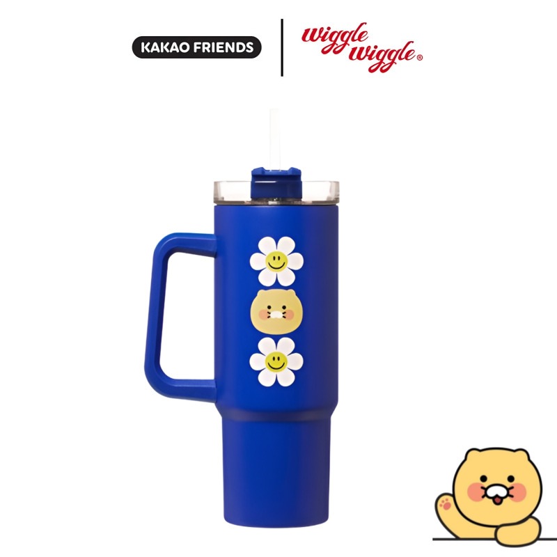 [カカオフレンズ コラボ] ステンレスタンブラー チュンシク 940ml 大容量 保温保冷 マグカップ 韓国限定