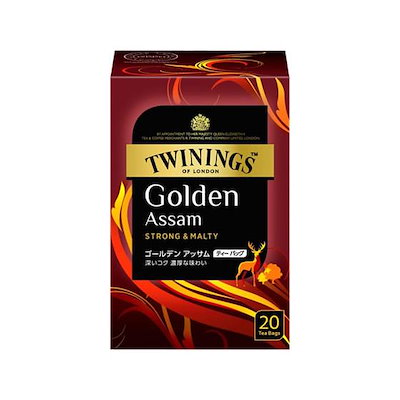 他サイト： トワイニング ティーバッグ ゴールデン アッサム 20袋 片岡物産 12589の商品画像