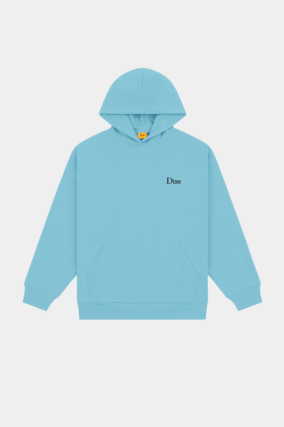 【DIME】 CLASSIC SMALL LOGO HOODIE : OCEAN BLUE