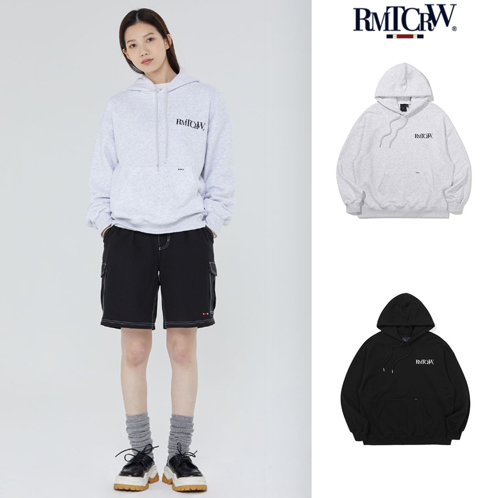 【ROMANTIC CROWN】MONOCHROME HOODIE