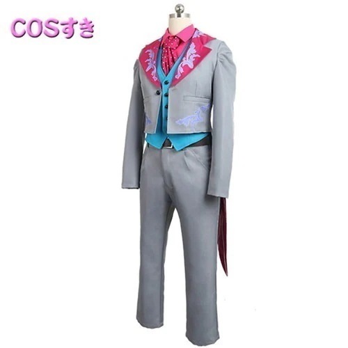 A3! エースリー 不思議の国の青アリス 茅ヶ崎至　コスプレ衣装 COS 高品質 新品 Cosplay アニメ コスチューム