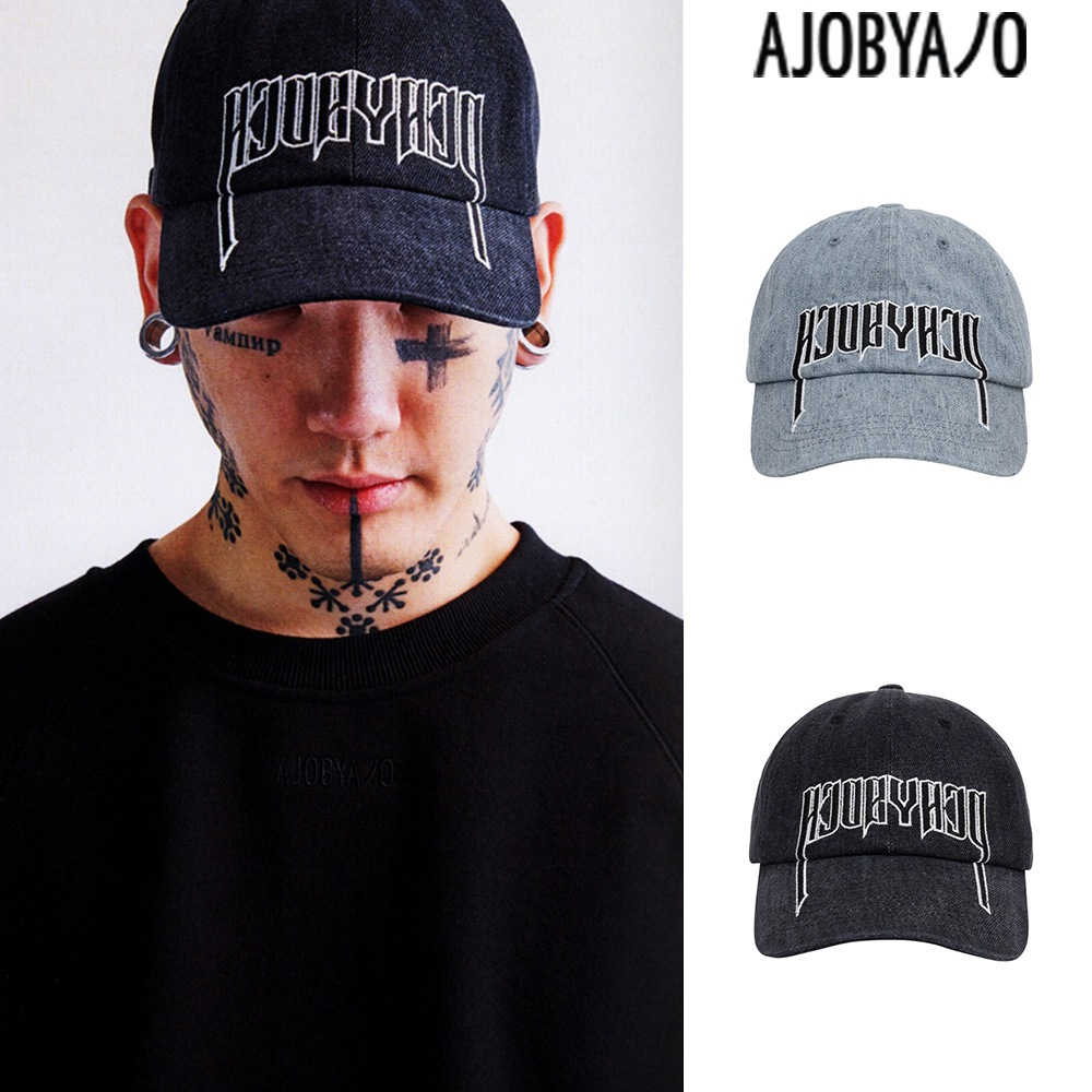 【AJO AJOBYAJO】 Arch Logo Denim Cap
