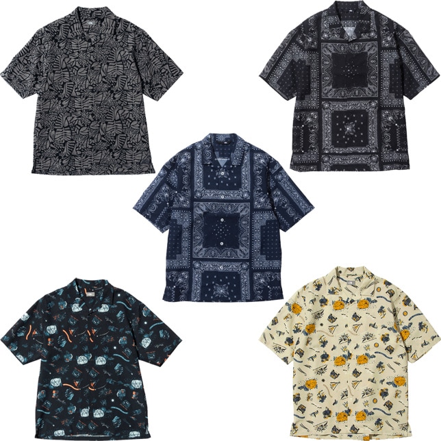 ショートスリーブアロハベントシャツ NR22330 メンズ アロハシャツ 11,666円