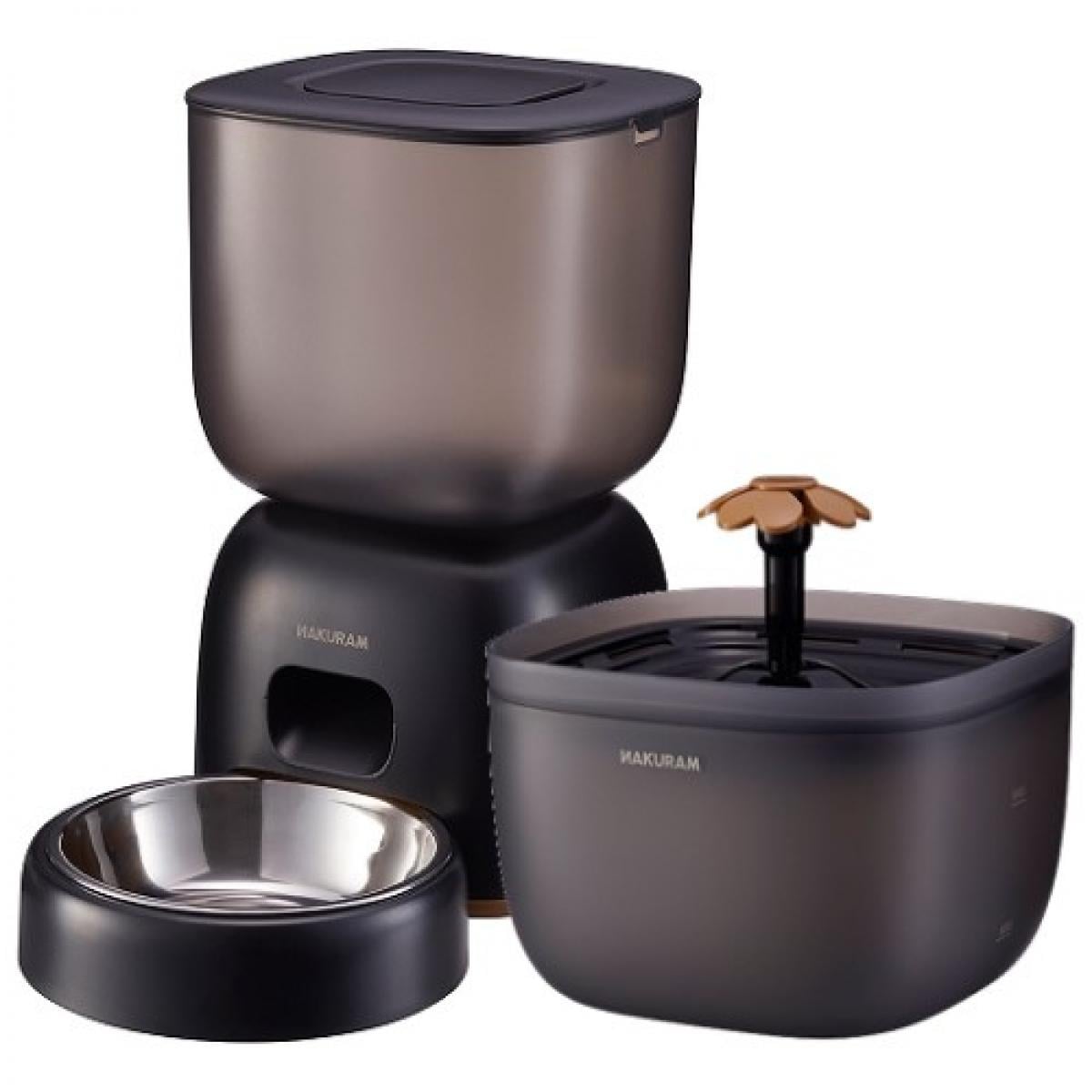 マルカン ナクラム ペット用オートフィーダ－アンドファウンテン DA-459　犬・猫用 給餌器 給水器 ペット家電 10,842円