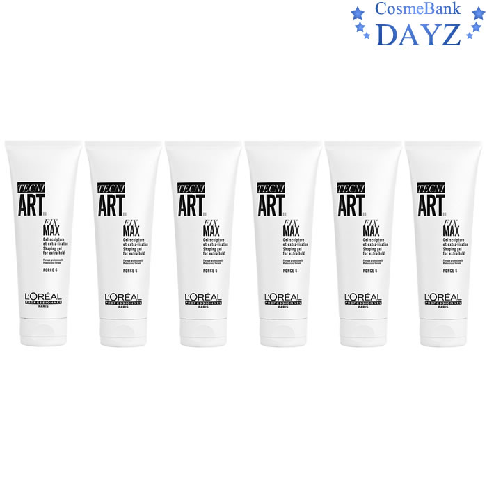 テクニアート フィックス マックス 200mL 6点セットスタイリングジェルヘアスタイリン