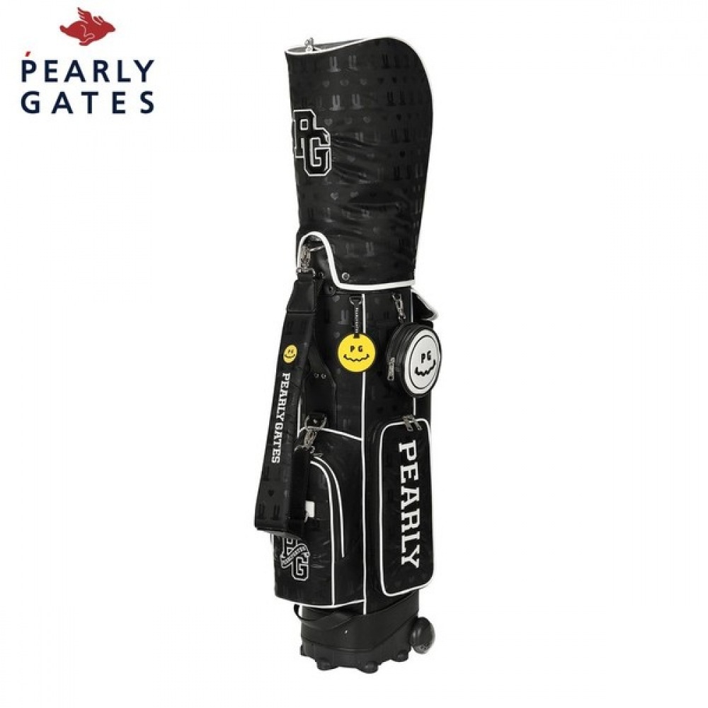 [パリゲイツ] レディーススマイルバーニーホイールキャディーバッグ&ポーチ