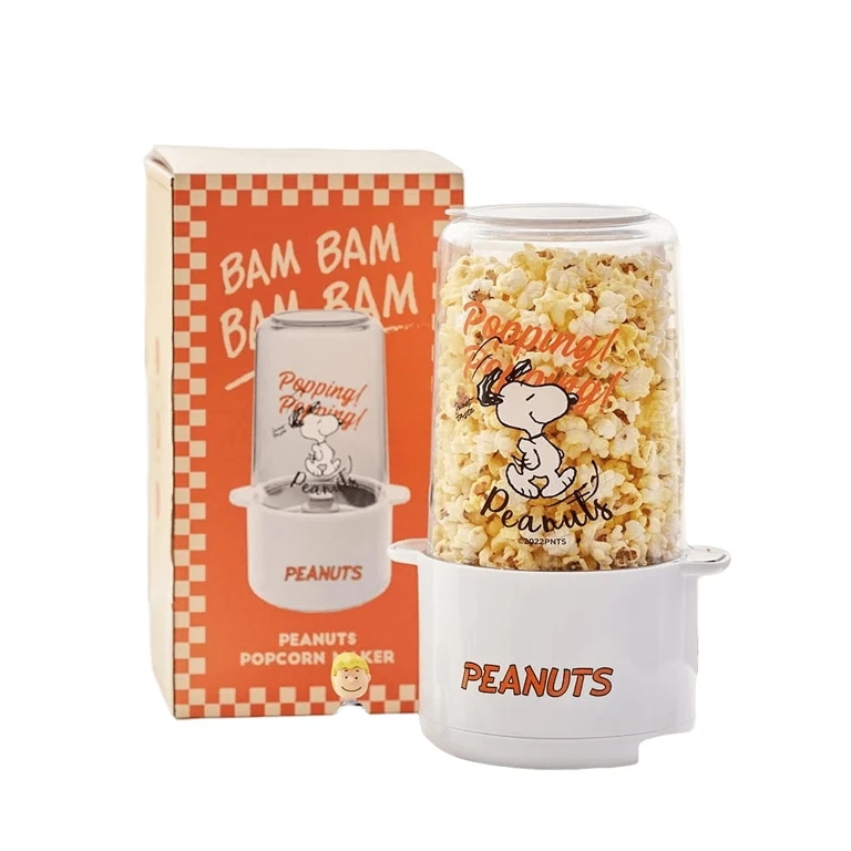 [ボフレンズ] スヌーピー キャラクター ポップコーン おやつ メーカー ポップコーン 機械 マシン 家庭用