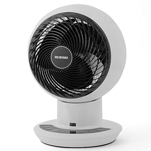 アイリスオーヤマ サーキュレーターアイ DC JET 18CM KCF-SDC182T-W パールホワイト