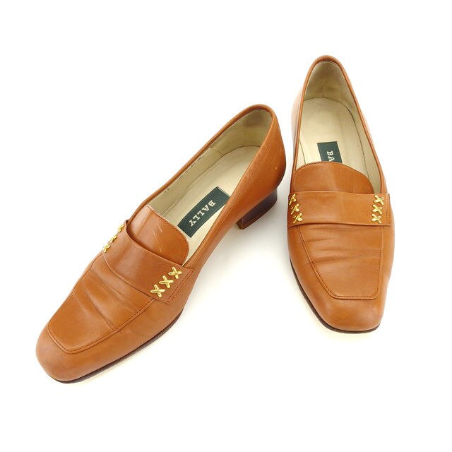 パンプス ＃35 ライトブラウン 中古