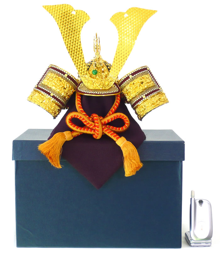 【送料無料】【五月人形】【兜】【Ｇ115】ミニ兜１５号　No.1【秀光】【新作】【限定品】