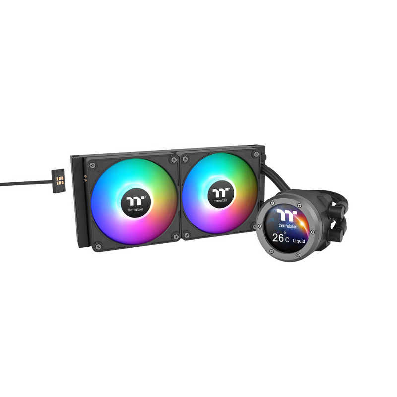THERMALTAKE　TH240 V2 Ultra EX ARGB Sync CPU Liquid Cooler　CL-W414-PL12SW-A