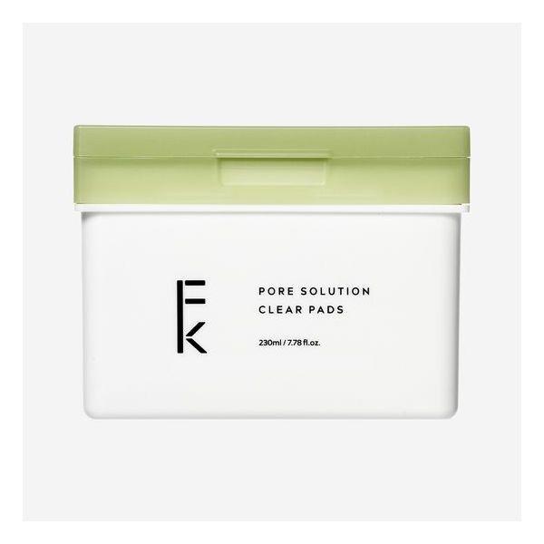 公式 [Feelkeen] ポアソリューション クリアパッド 70枚 毛穴 ケア フィールキーン 韓国 ふき取りパッド 化粧水 パック