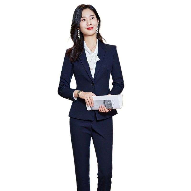 レディース スーツ セットアップ 秋用 グレー 小柄 身長アップ 高級感 ビジネス ウェア