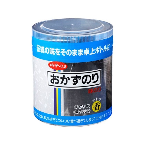 白子 白子のり 味おかず 香 卓上 10切80枚 12 メーカー直送