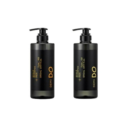 【選べるタイプ】デミドゥ スカルプシャンプー メン 590ml タイプ MS / OS ポンプ ボトル NS10 9 混合肌 オイリースキン DEMI DO