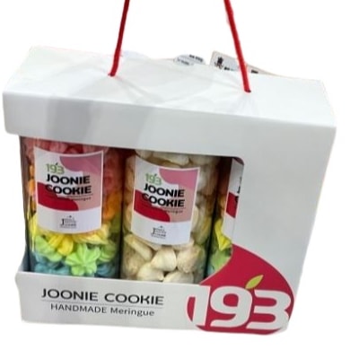 韓国のお菓子手作りメレンゲクッキー3種プレゼントセット 最低カロリーハントンエヒョン米飯半空気低温殺菌ベーカリー専用卵天然素材韓国スイーツ