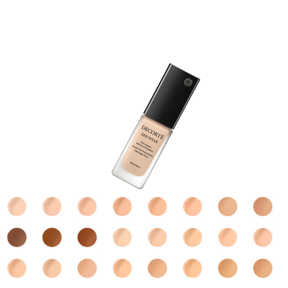 【国内正規品】COSME DECORTE コスメデコルテ ゼン　ウェア　フルイド 30mL／SPF25・PA++／リキッドファンデーション 40色 7,282円