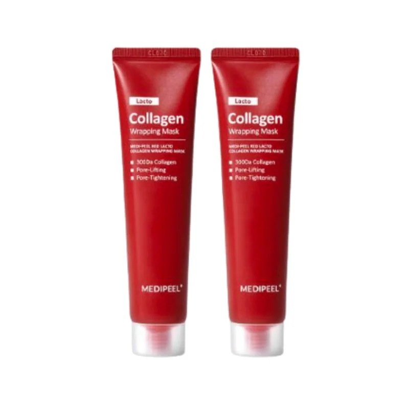 [1+1] レッドラクトコラーゲンラッピングマスク 70ml+ 70ml /塗る 水光リフティング パック超低分子コラーゲン[正規品][ゼロベースワンのおすすめ]
