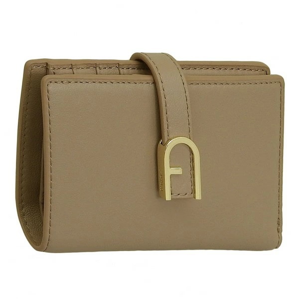 フルラ 財布 レディース 二つ折り財布 レザー ブラウン フロー FLOW M COMPACT WALLET WP00401BX20451257S FURLA